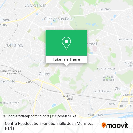 Centre Rééducation Fonctionnelle Jean Mermoz map