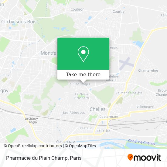 Pharmacie du Plain Champ map