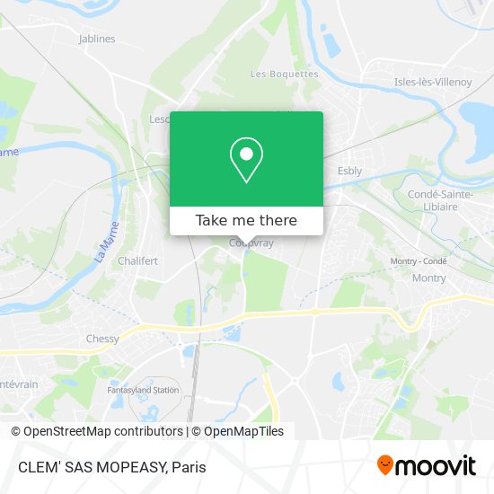 CLEM' SAS MOPEASY map