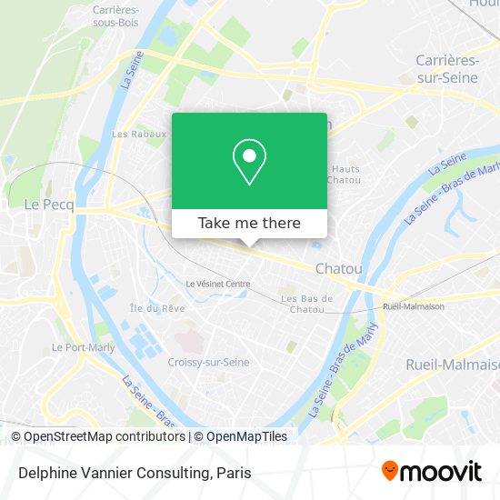 Mapa Delphine Vannier Consulting