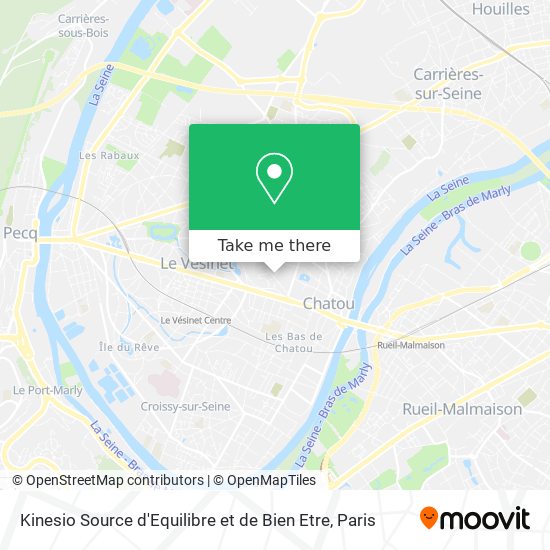 Kinesio Source d'Equilibre et de Bien Etre map