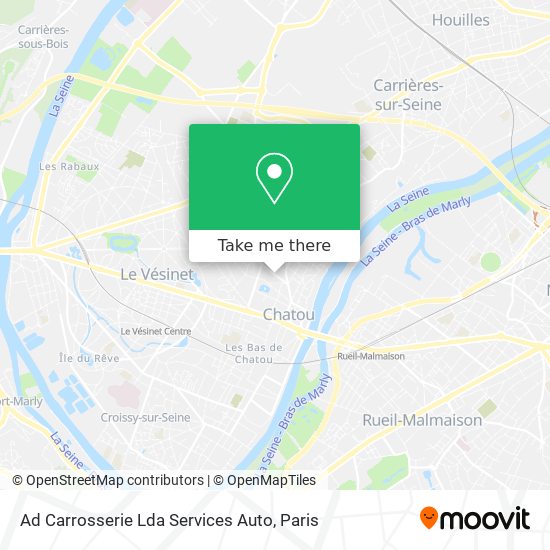 Ad Carrosserie Lda Services Auto map