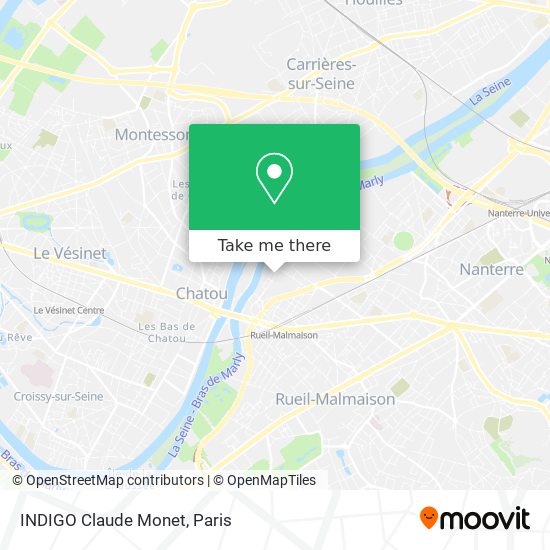 Mapa INDIGO Claude Monet