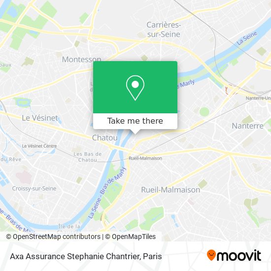 Axa Assurance Stephanie Chantrier map