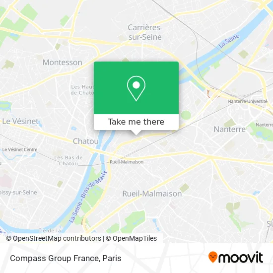 Compass Group France map
