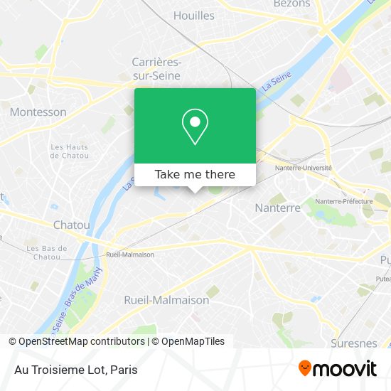 Mapa Au Troisieme Lot