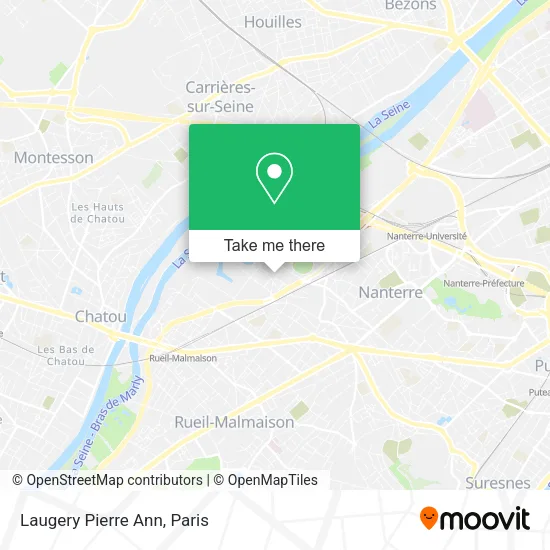 Laugery Pierre Ann map