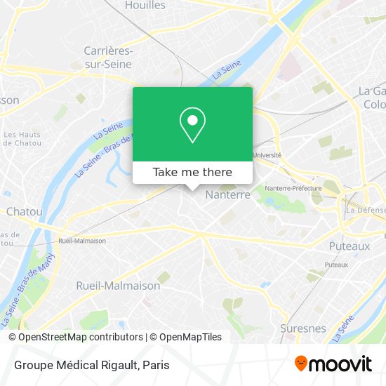 Mapa Groupe Médical Rigault