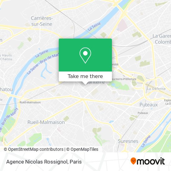 Agence Nicolas Rossignol map