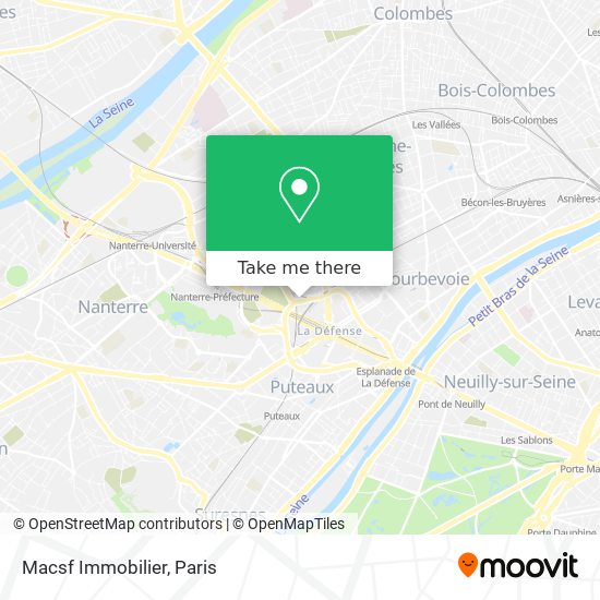 Macsf Immobilier map