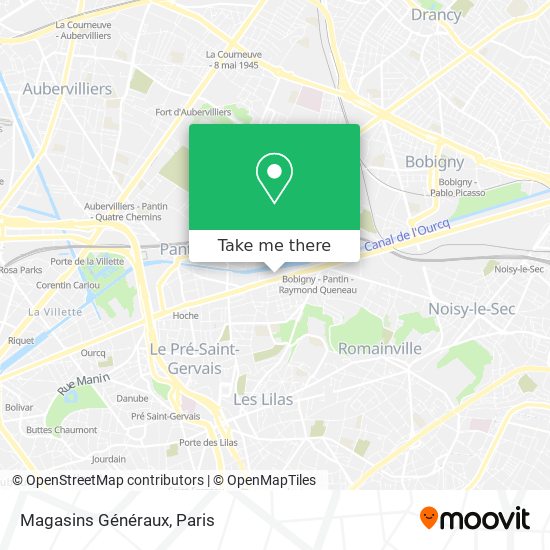 Magasins Généraux map
