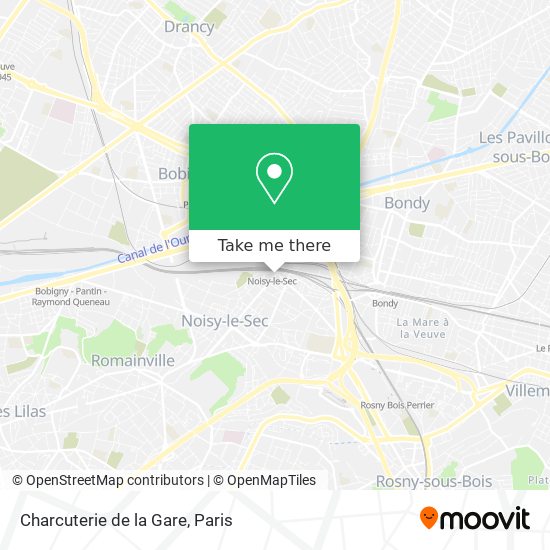 Charcuterie de la Gare map