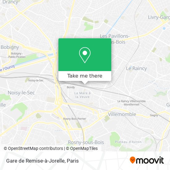 Mapa Gare de Remise-à-Jorelle