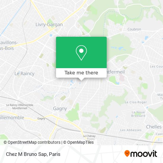 Chez M Bruno Sap map