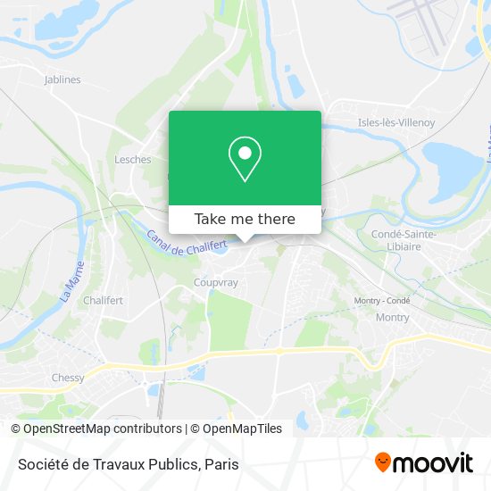 Société de Travaux Publics map