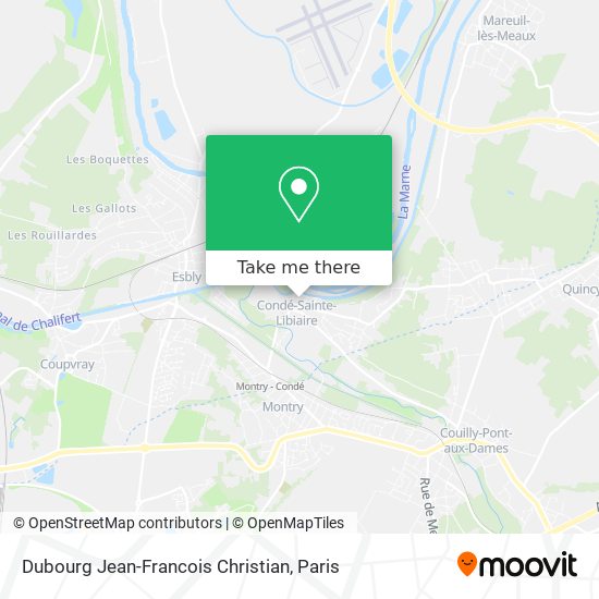 Mapa Dubourg Jean-Francois Christian