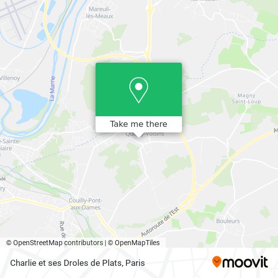 Charlie et ses Droles de Plats map