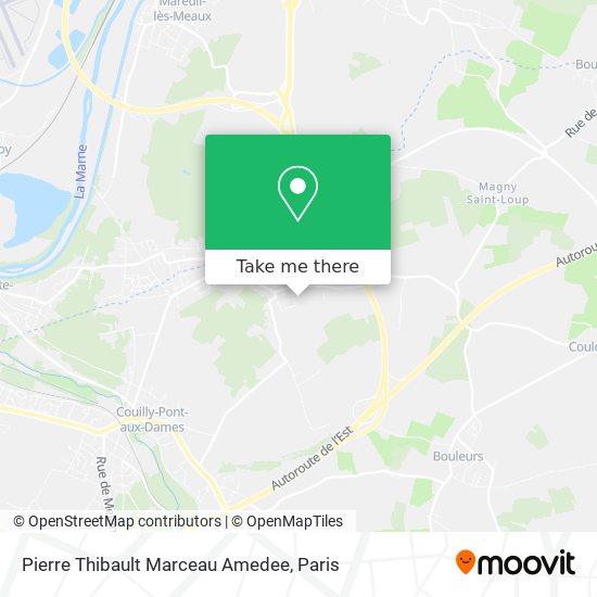 Pierre Thibault Marceau Amedee map