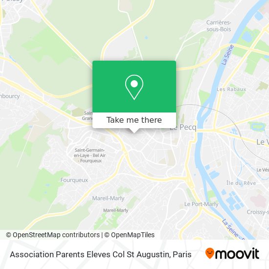 Association Parents Eleves Col St Augustin map