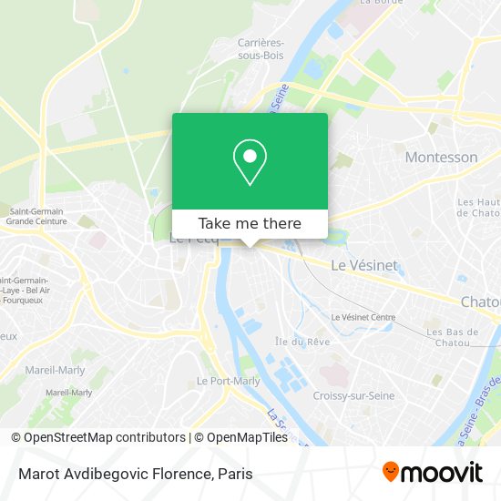 Marot Avdibegovic Florence map