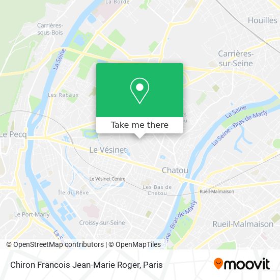 Mapa Chiron Francois Jean-Marie Roger