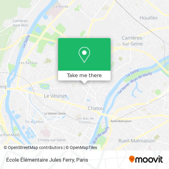 Mapa École Élémentaire Jules Ferry