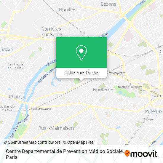 Centre Départemental de Prévention Médico Sociale map