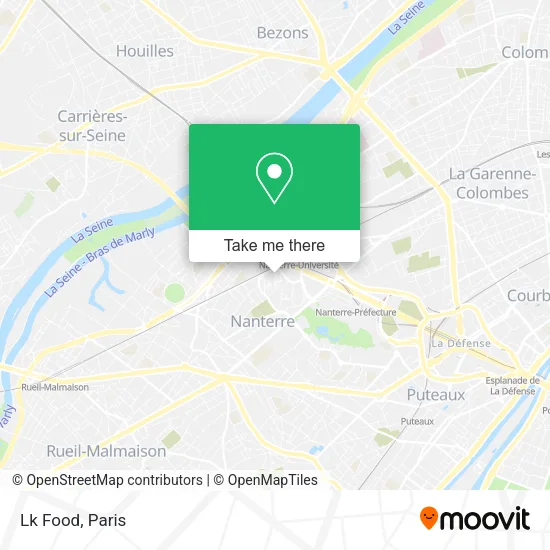 Lk Food map