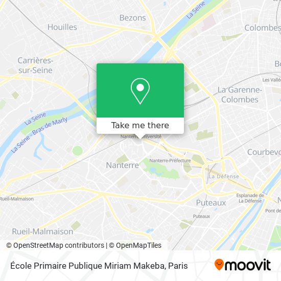 École Primaire Publique Miriam Makeba map