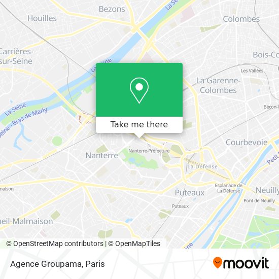 Agence Groupama map
