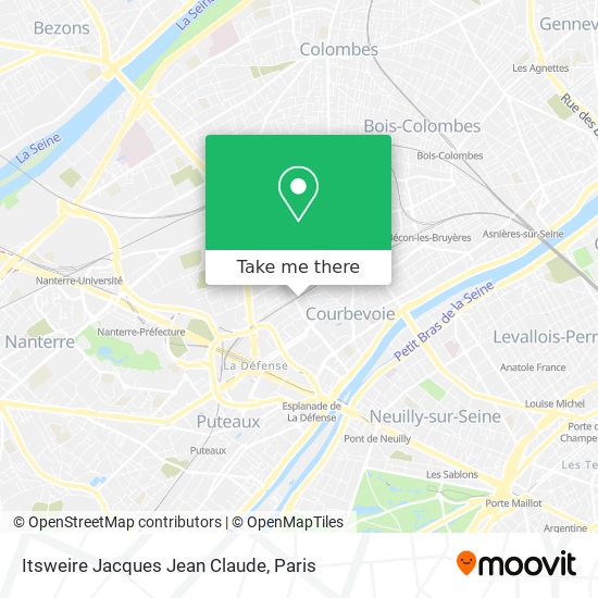 Itsweire Jacques Jean Claude map