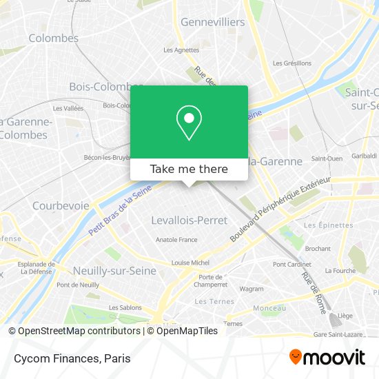 Cycom Finances map