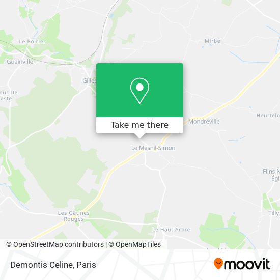 Demontis Celine map