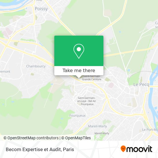 Becom Expertise et Audit map