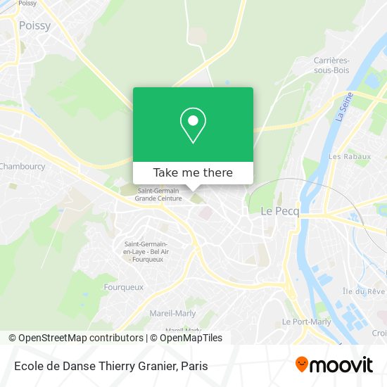 Ecole de Danse Thierry Granier map
