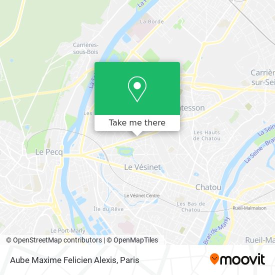 Aube Maxime Felicien Alexis map