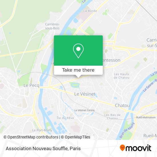 Association Nouveau Souffle map