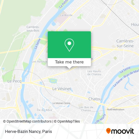 Mapa Herve-Bazin Nancy