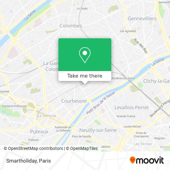 Smartholiday map