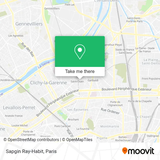 Sapgin Ray-Habit map