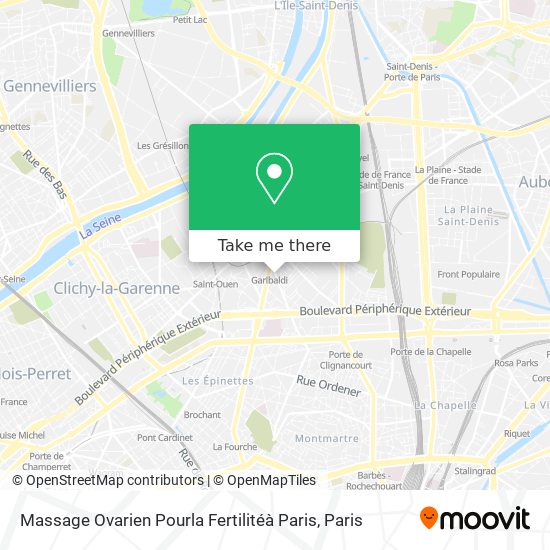 Mapa Massage Ovarien Pourla Fertilitéà Paris