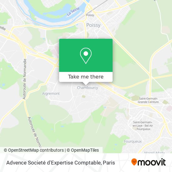 Advence Societé d'Expertise Comptable map