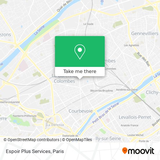 Espoir Plus Services map