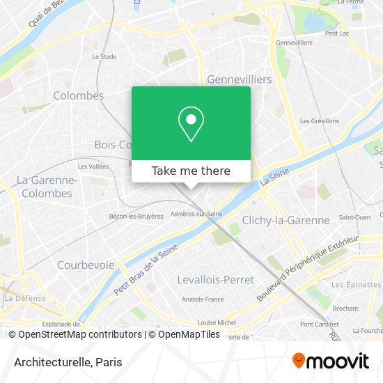 Architecturelle map