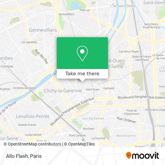 Allo Flash map