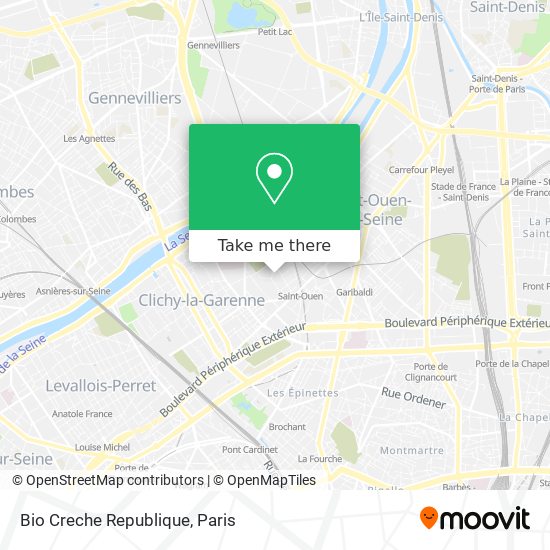 Bio Creche Republique map