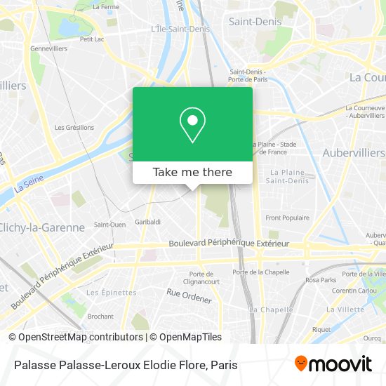 Mapa Palasse Palasse-Leroux Elodie Flore