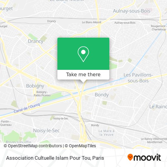 Mapa Association Cultuelle Islam Pour Tou