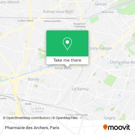 Pharmacie des Archers map