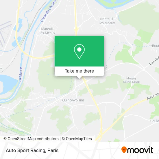 Auto Sport Racing map
